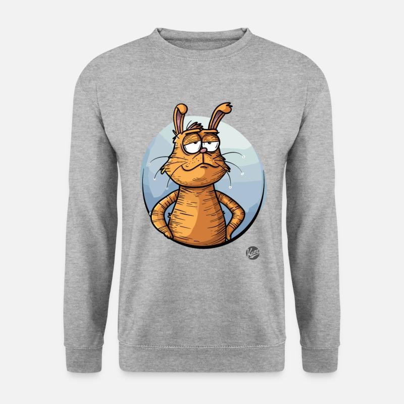 Cool Cartoon Bunny - Unisex Sweatshirt - salt & pepper
