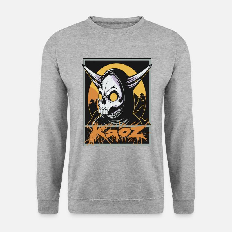 Doom Reaper – Infernal Grim Reaper - Unisex Sweatshirt - salt & pepper