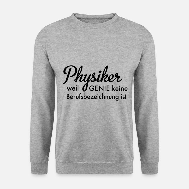 Physiker - Unisex Pullover - Weißgrau meliert