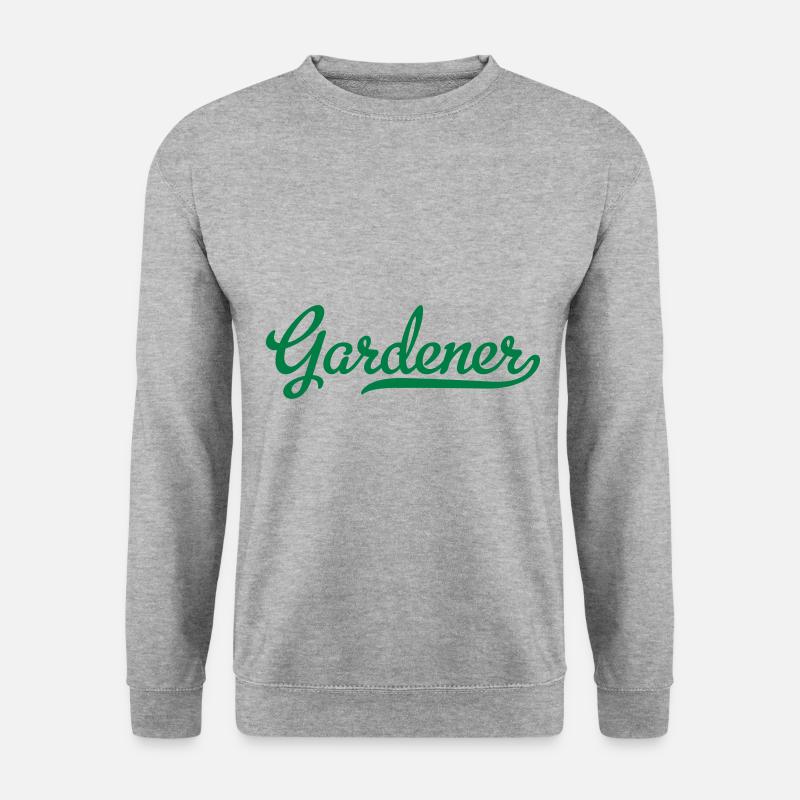 gardener - Unisex Pullover - Weißgrau meliert
