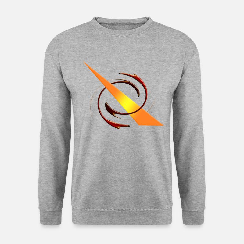 Original Design - Unisex Pullover - Weißgrau meliert
