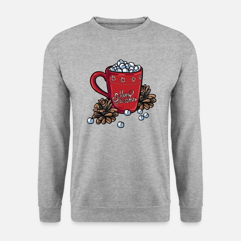 Mug Hot Chocolate - Unisex Sweatshirt - salt & pepper