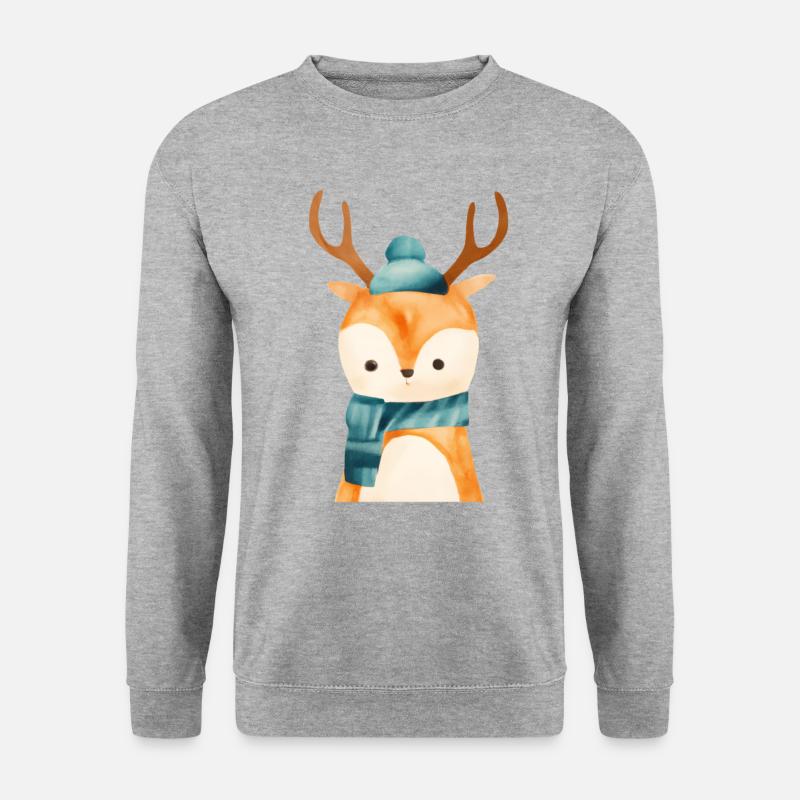 Deer - Unisex Sweatshirt - salt & pepper