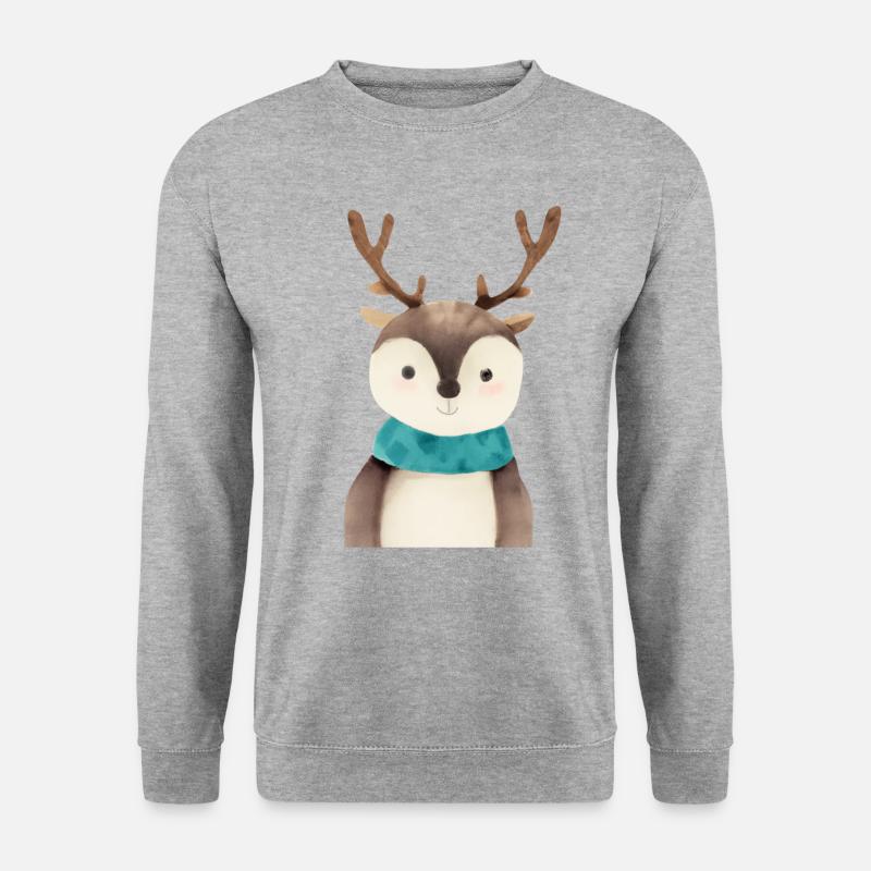 Deer - Unisex Sweatshirt - salt & pepper