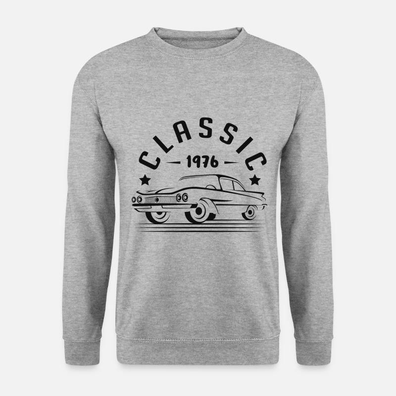 CLASSIC 1976 -Gift idea - - Unisex Sweatshirt - salt & pepper