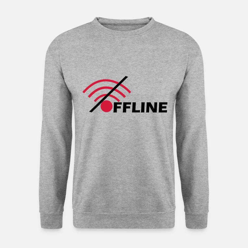 Offline - Unisex Sweatshirt - salt & pepper