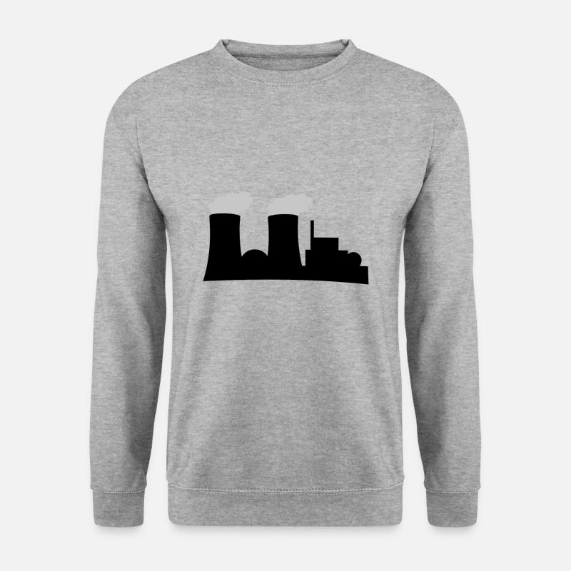 Nuclear power plant - Unisex Sweatshirt - salt & pepper