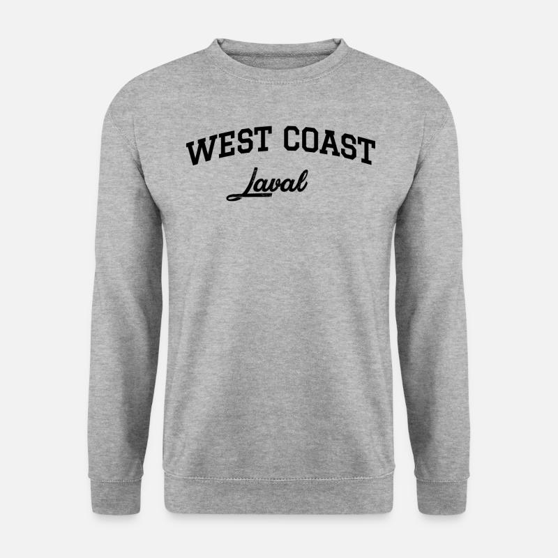 WESTKÜSTE Laval - Unisex Pullover - Weißgrau meliert