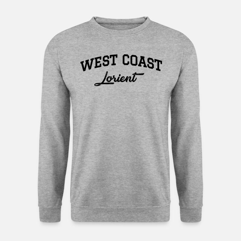 WESTKÜSTE Lorient - Unisex Pullover - Weißgrau meliert