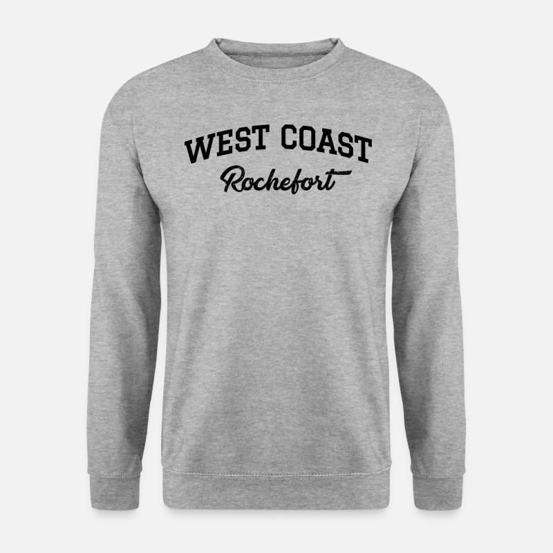 WESTKÜSTE Rochefort - Unisex Pullover - Weißgrau meliert