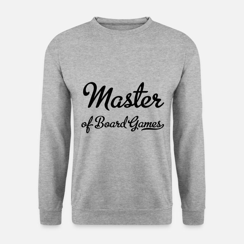 board games - Unisex Sweatshirt - salt & pepper