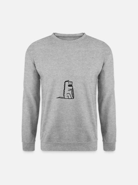 Dino - Unisex Sweatshirt - salt & pepper