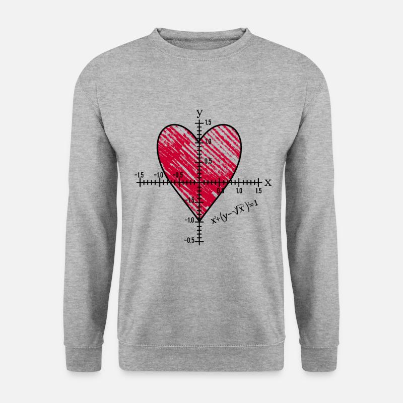 Heart function - Unisex Sweatshirt - salt & pepper