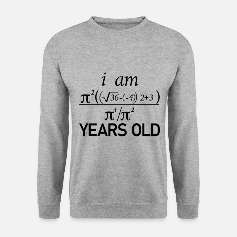Formule Math Age - Sweat-shirt Unisexe - gris chiné