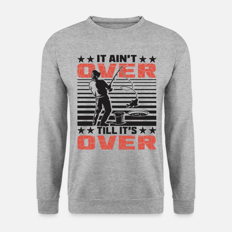 Schmelzendes Eis - Unisex Pullover - Weißgrau meliert