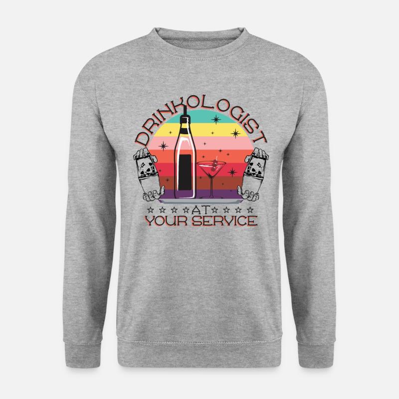 Drinkologist - Unisex Sweatshirt - salt & pepper