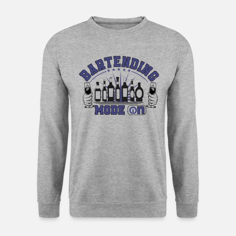 Bartending Mode - Unisex Sweatshirt - salt & pepper