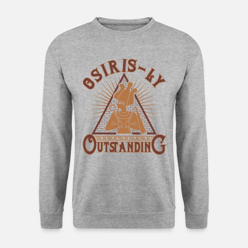 Osiris-ly outstanding - Unisex Sweatshirt - salt & pepper