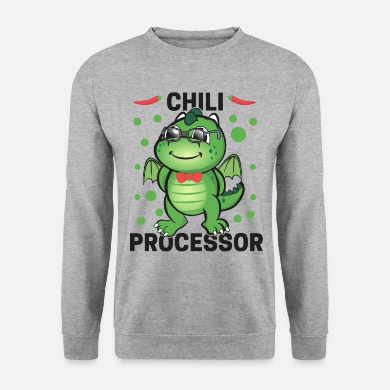 Chili Processor - Unisex Sweatshirt - salt & pepper