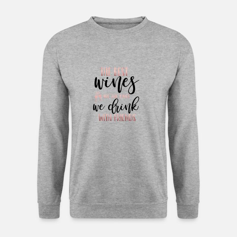 Wine - Unisex Sweatshirt - salt & pepper