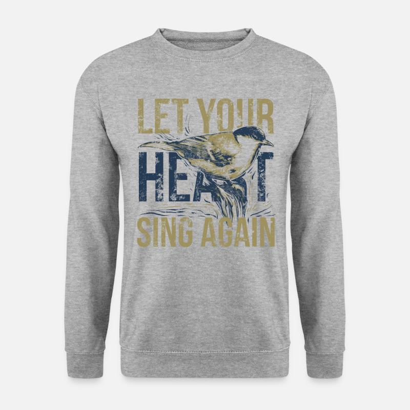 spring - Unisex Sweatshirt - salt & pepper