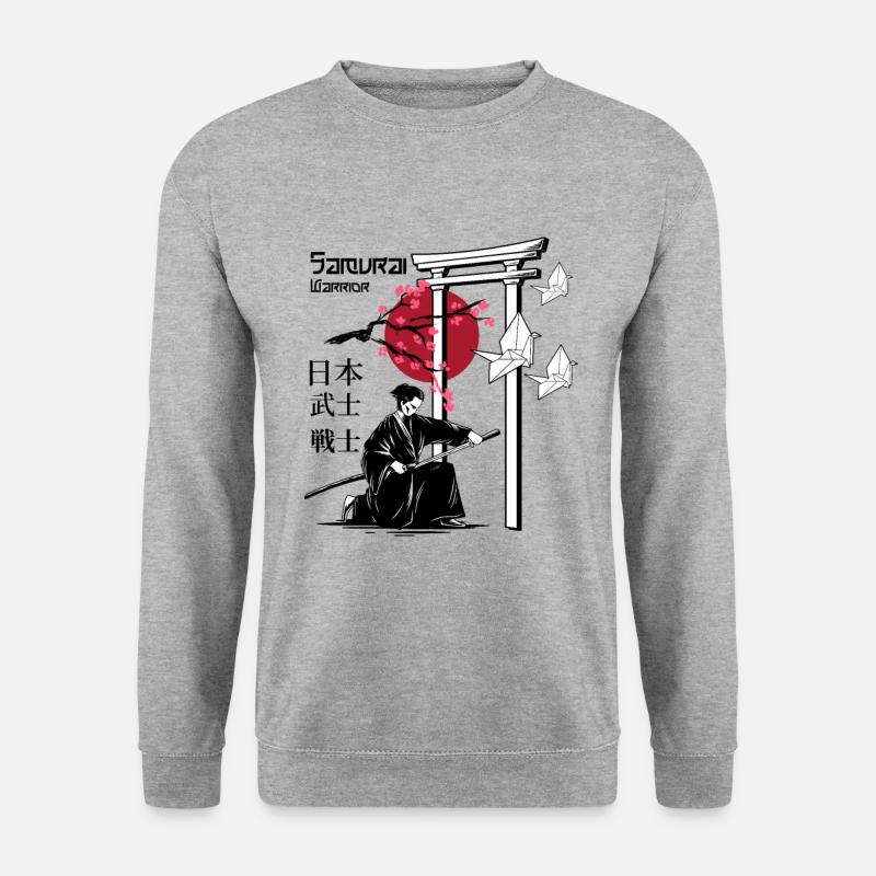 Samurai Warrior - Unisex Sweatshirt - salt & pepper
