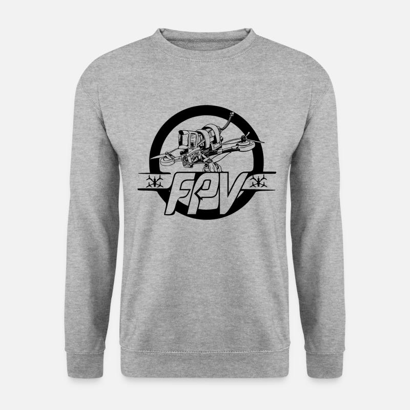 Drone - Sweat-shirt Unisexe - gris chiné
