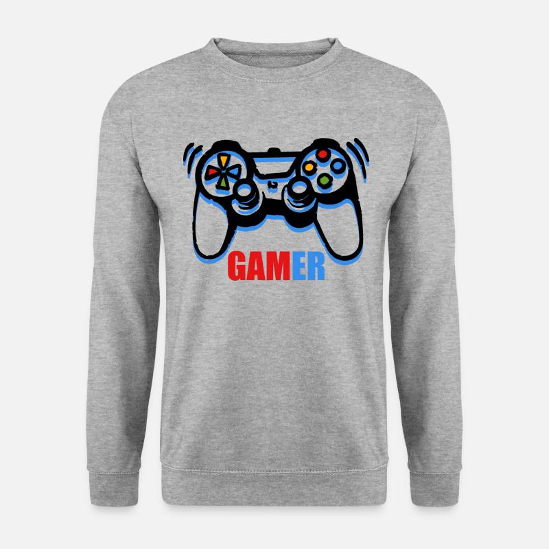 Game Console Gamer - Unisex Sweatshirt - salt & pepper