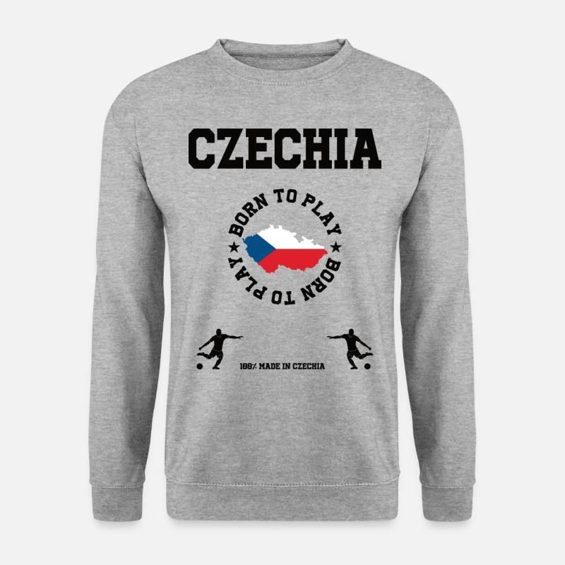 Czechia - Unisex Sweatshirt - salt & pepper