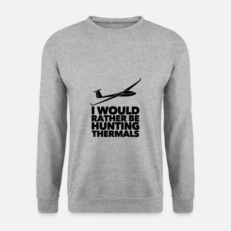 Planeur Planeur Planeur Planeur Planeur - Sweat-shirt Unisexe - gris chiné