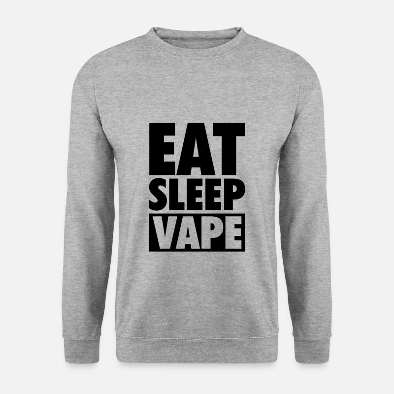 Vape | E-cigarette vaping vaping vapen cadeaux - Sweat-shirt Unisexe - gris chiné