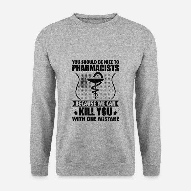 Pharmacist profession Pharmacist pharmacist presents - Unisex Sweatshirt - salt & pepper