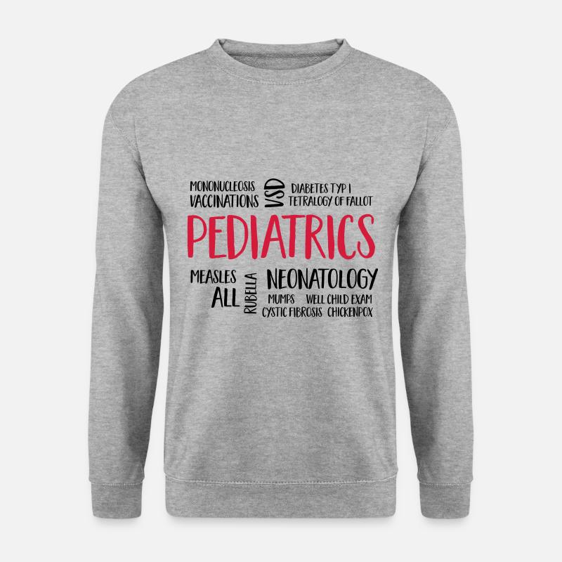 pediatricscloud - Unisex Sweatshirt - salt & pepper