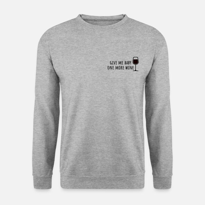 Wine sayings - Unisex Sweatshirt - salt & pepper