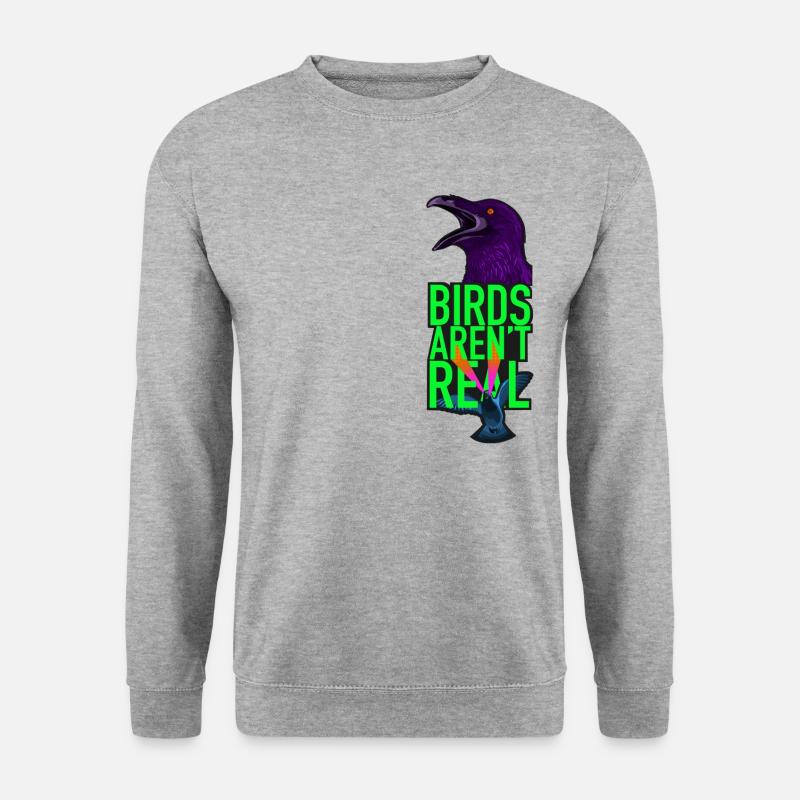 Birds Aren’t Real - Unisex Sweatshirt - salt & pepper