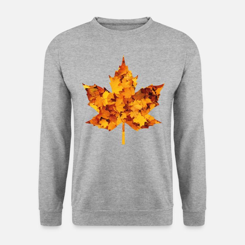 Maple leaf - Unisex Sweatshirt - salt & pepper