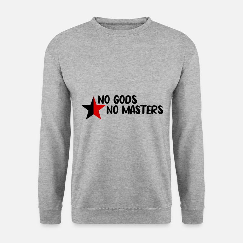 No Gods No Masters - Unisex Sweatshirt - salt & pepper