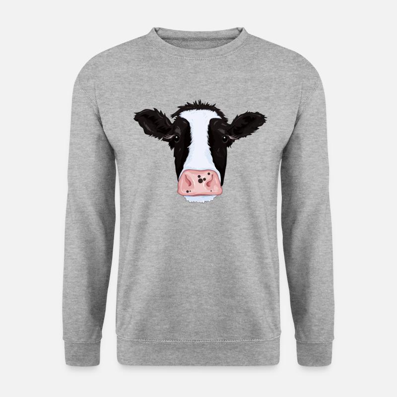 Cow - Unisex Sweatshirt - salt & pepper