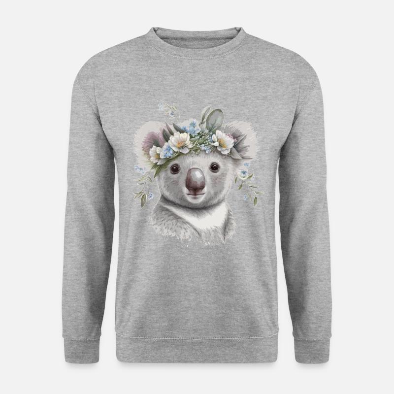 Cute Koala - Unisex Sweatshirt - salt & pepper