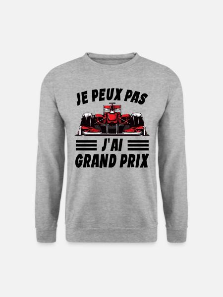 Je Peux Pas J'ai Grand Prix - Sweat-shirt Unisexe - gris chiné