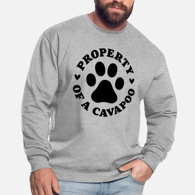 Eigentum eines Cavapoo Unisex Pullover