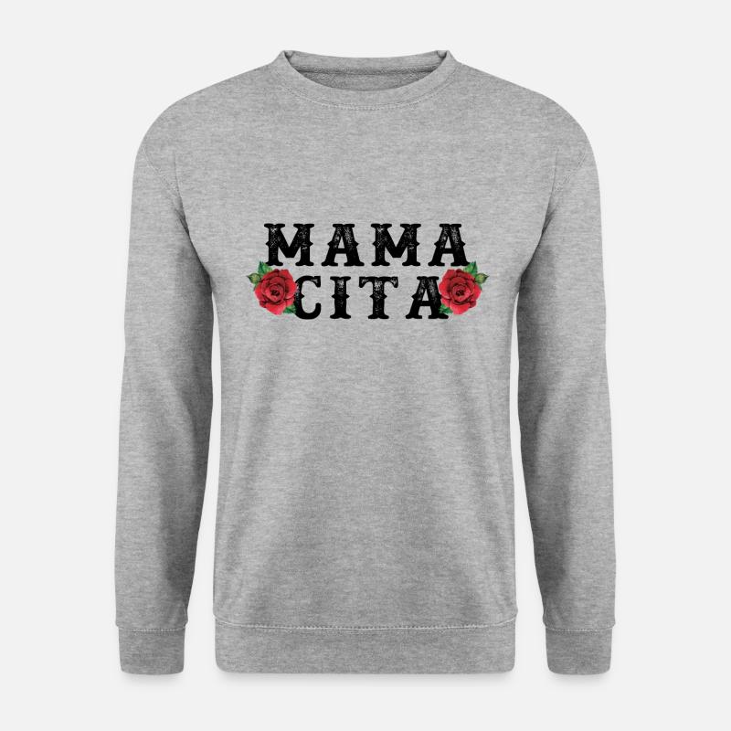 Mamacita - Unisex Pullover - Weißgrau meliert