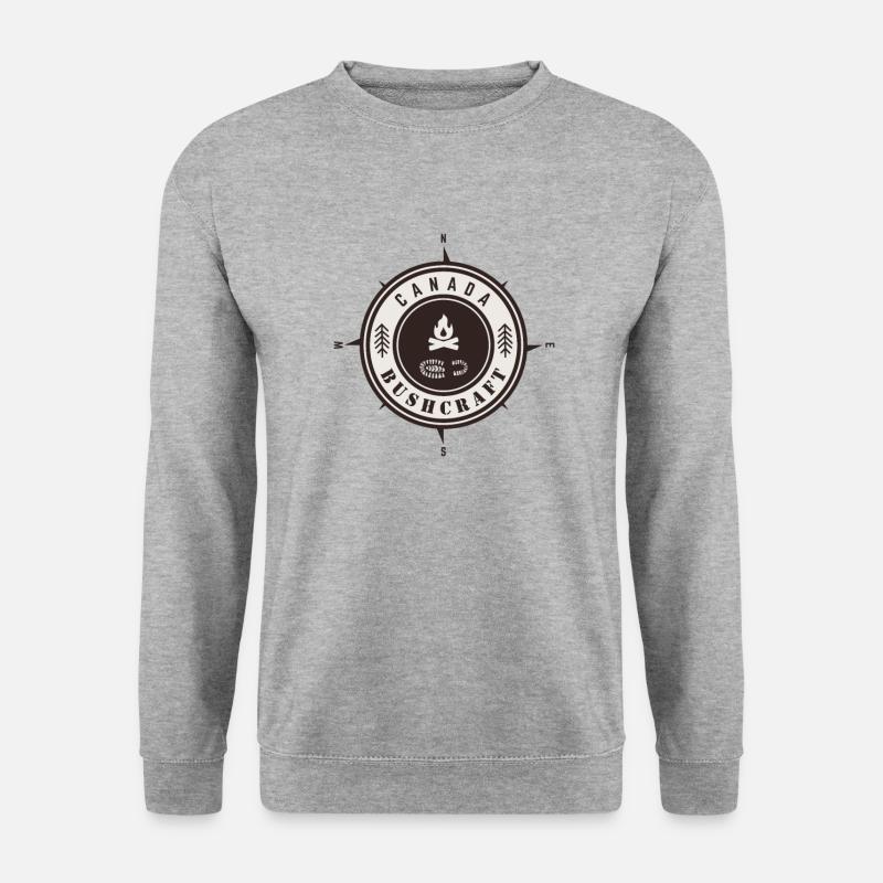 Bushcraft Canada - Unisex Sweatshirt - salt & pepper