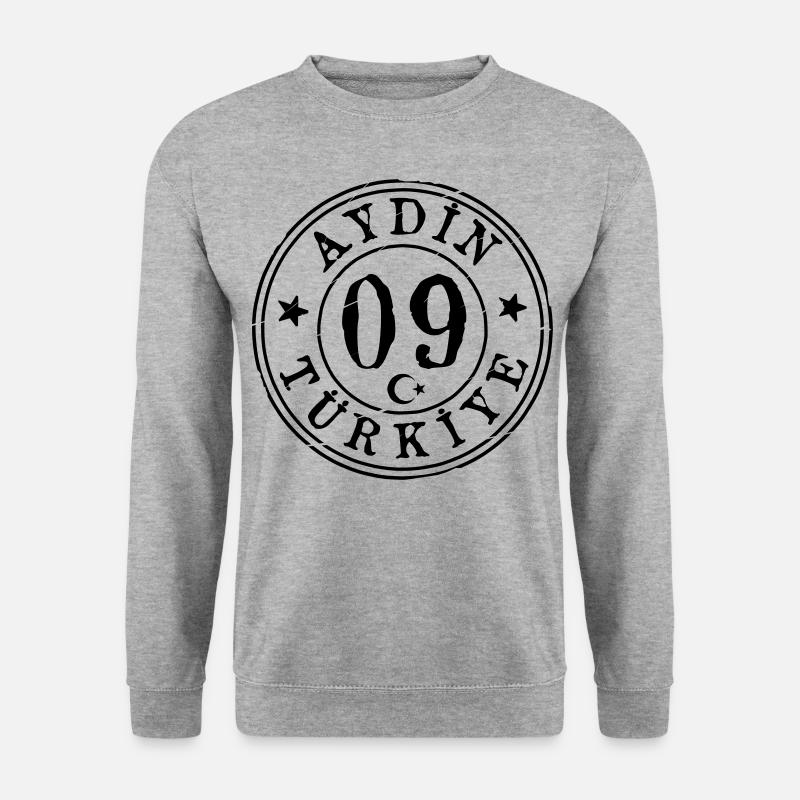Aydin 09 Vintage - Unisex Pullover - Weißgrau meliert