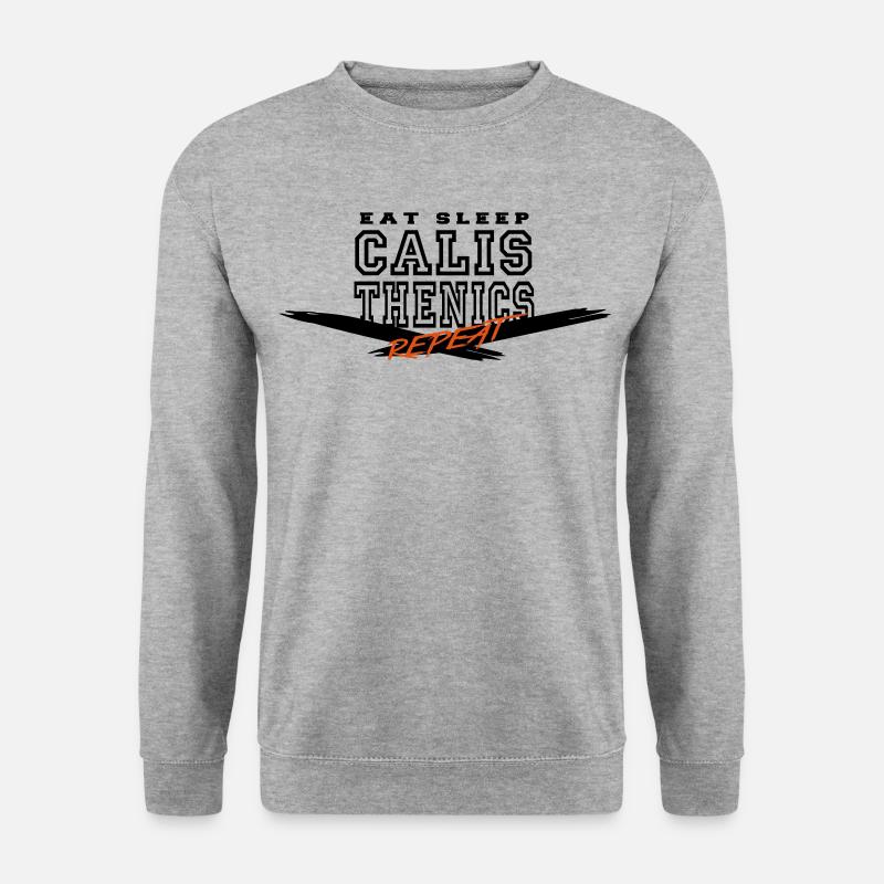Calisthenics - Unisex Pullover - Weißgrau meliert