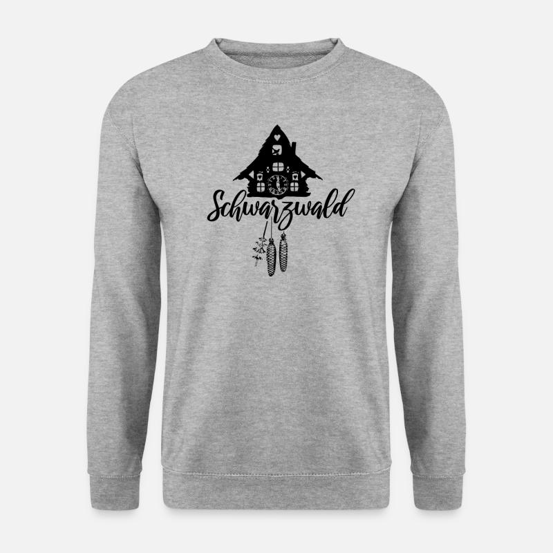 Schwarzwald - Unisex Pullover - Weißgrau meliert