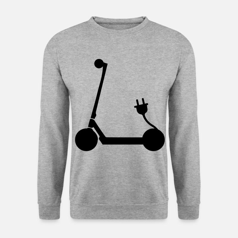 E-scooter icon - Unisex Sweatshirt - salt & pepper