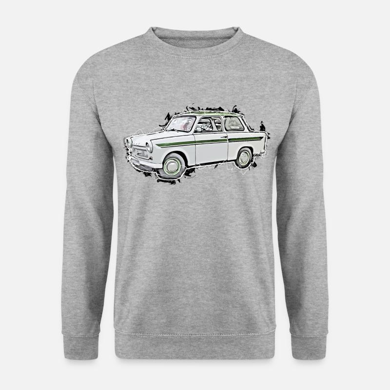 P601 - Unisex Pullover - Weißgrau meliert