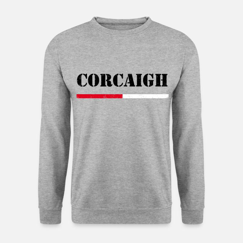 Corgaigh (liège) - Sweat-shirt Unisexe - gris chiné