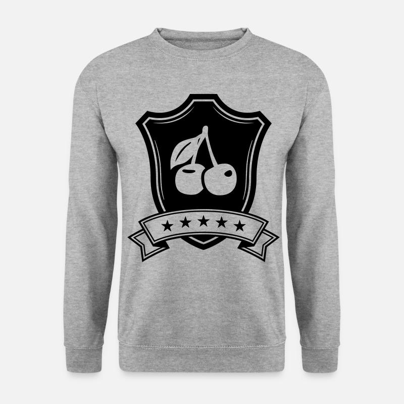 Cherry shield - Unisex Sweatshirt - salt & pepper